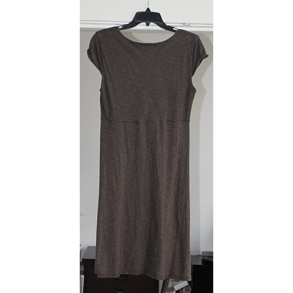 Horny Toad (Toad & Co)  - Rosemarie A-Line Dress in Bark Brown - size Medium - Picture 8 of 9
